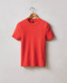 Women's Luxe Rib Crew Tee - Crimson